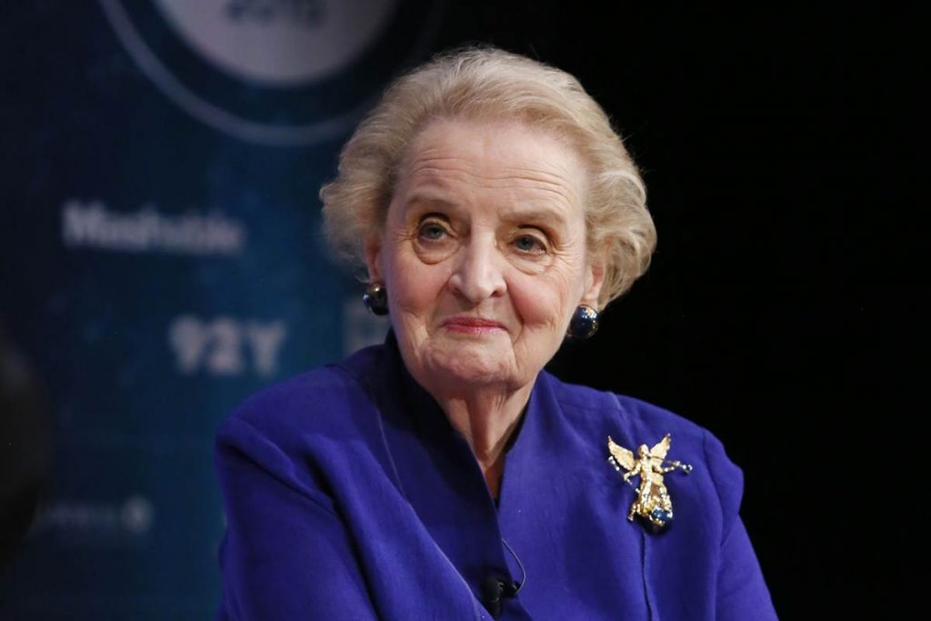 madeleine albright politikada kadınlar